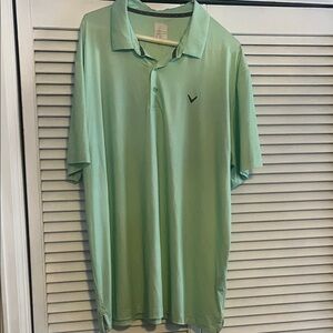 Callaway Light Green Polo Shirt